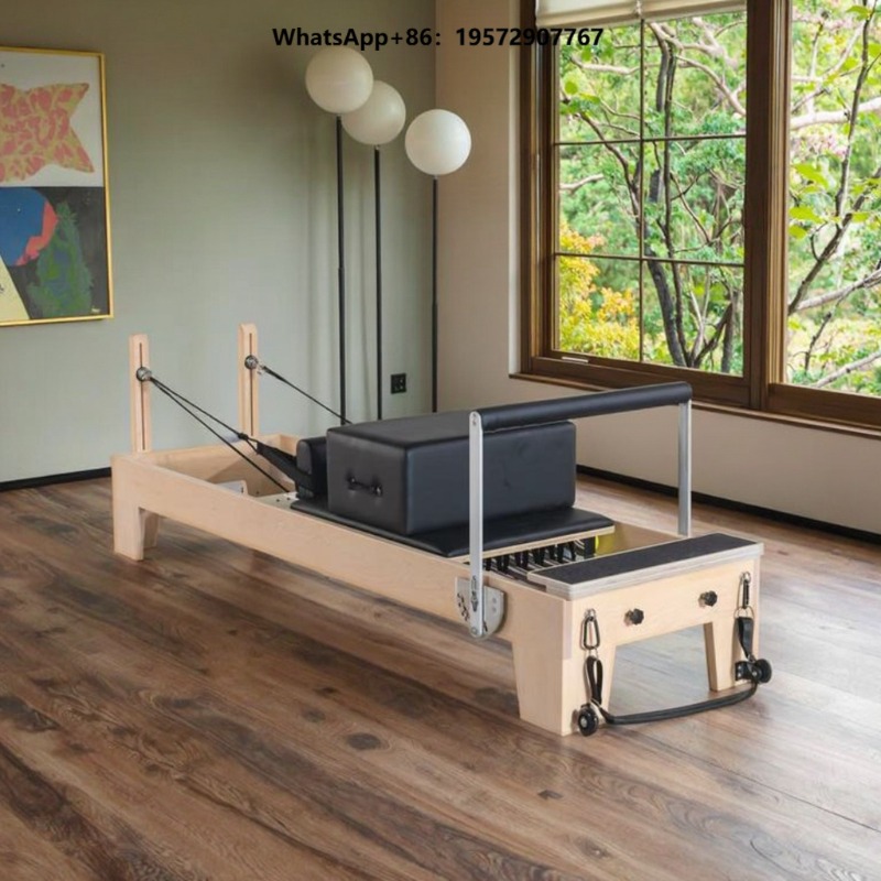 Home Gym Cost - سرير بيلاتس خشبي اقتصادي للتدريب المنزلي