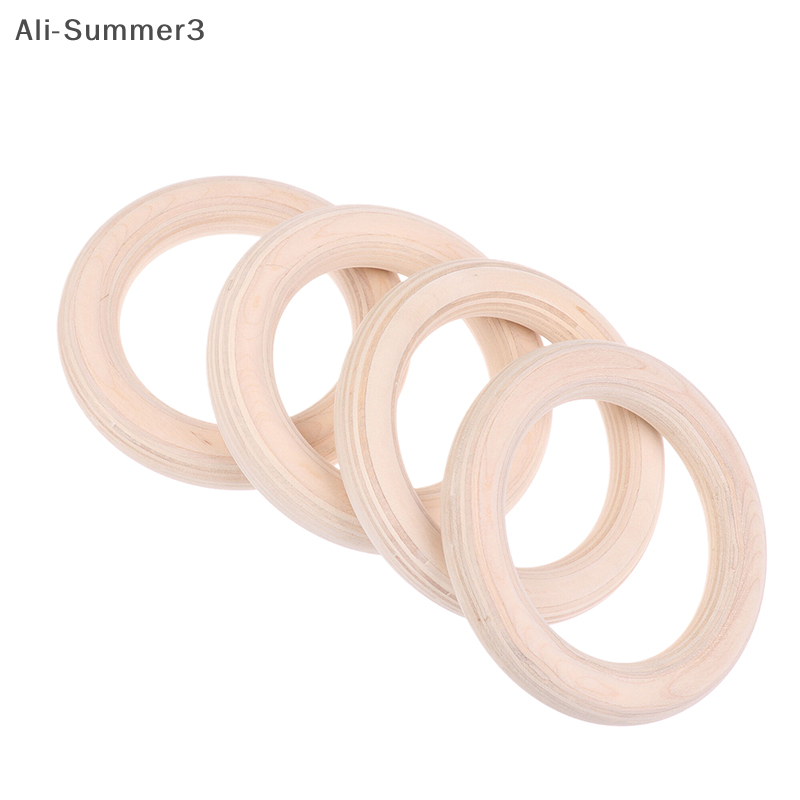 Gymnastic Rings Wooden - 2 قطعة/زوج حلقة خشبية المحمولة كروسفيت