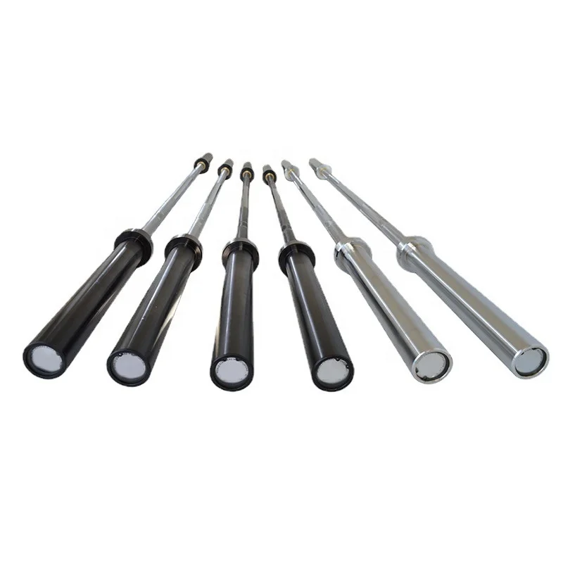 Olympic Barbell 20Kg - بار رفع أثقال مطلي بالكروم مخصص،