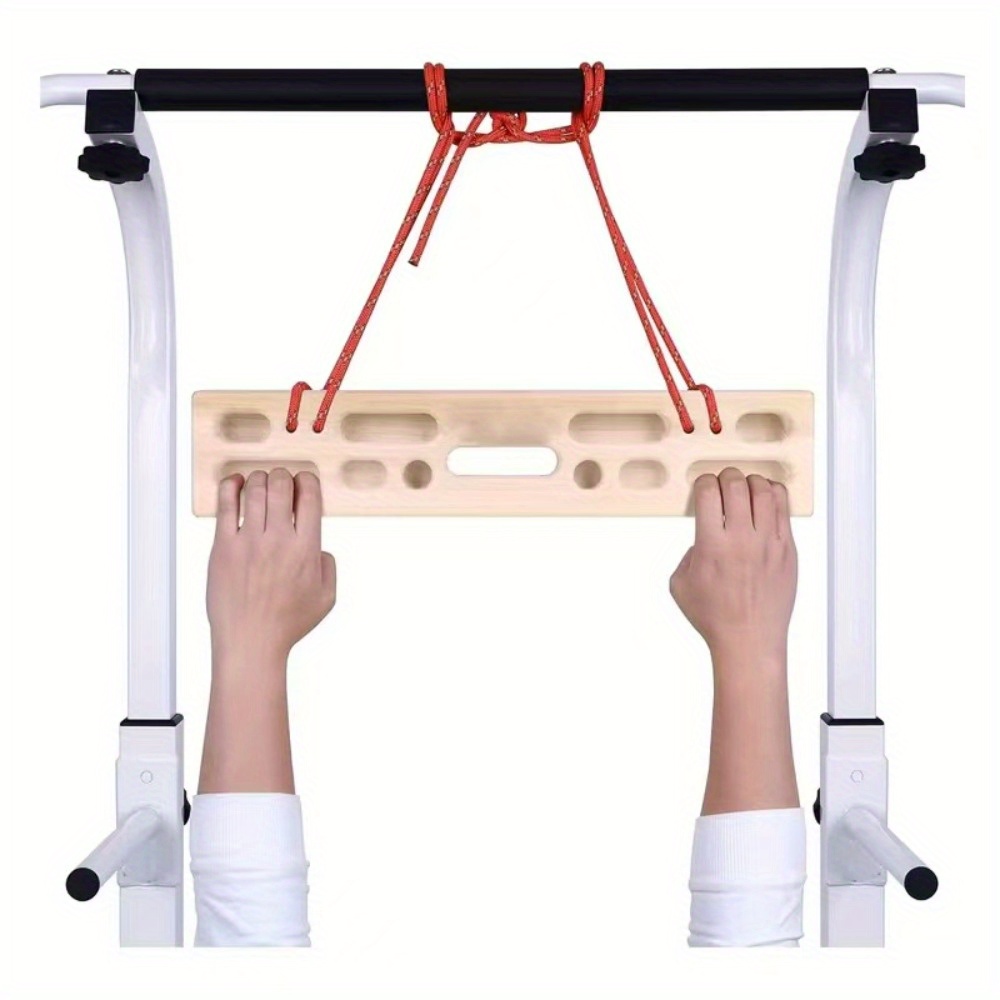 Gymnastic Rings Wooden - مجموعة جدار تسلق خشبي جديدة -