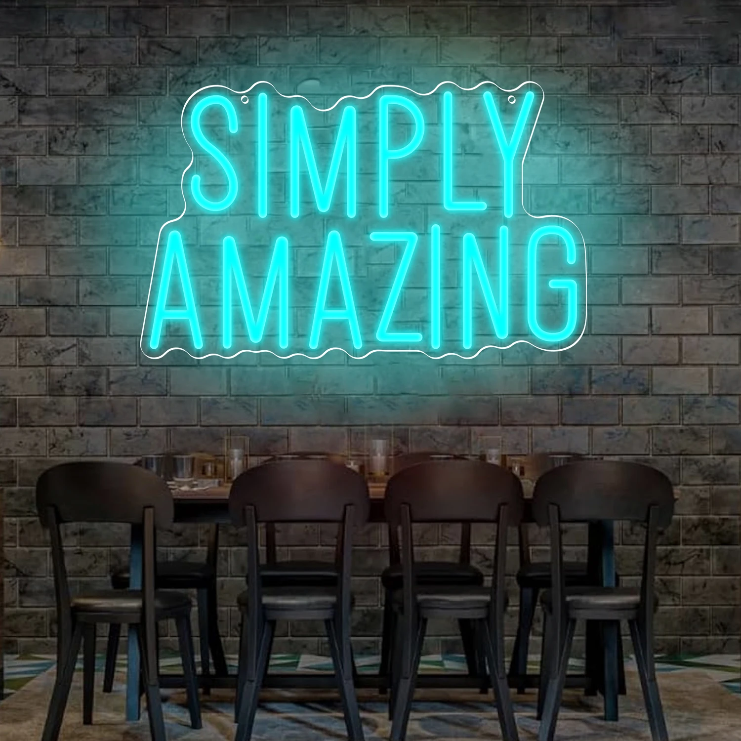 Home Gym Neon Sign - لافتة نيون مذهلة بعبارة تحفيزية، فن