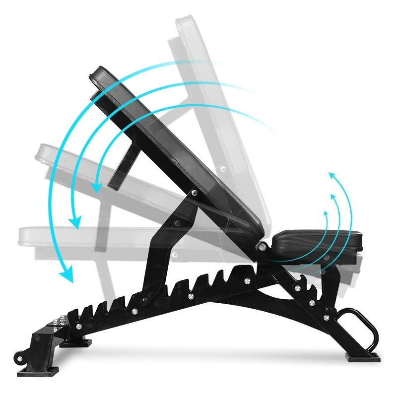 Home Gym Bench - مقعد دمبل معدني تجاري قابل للتعديل