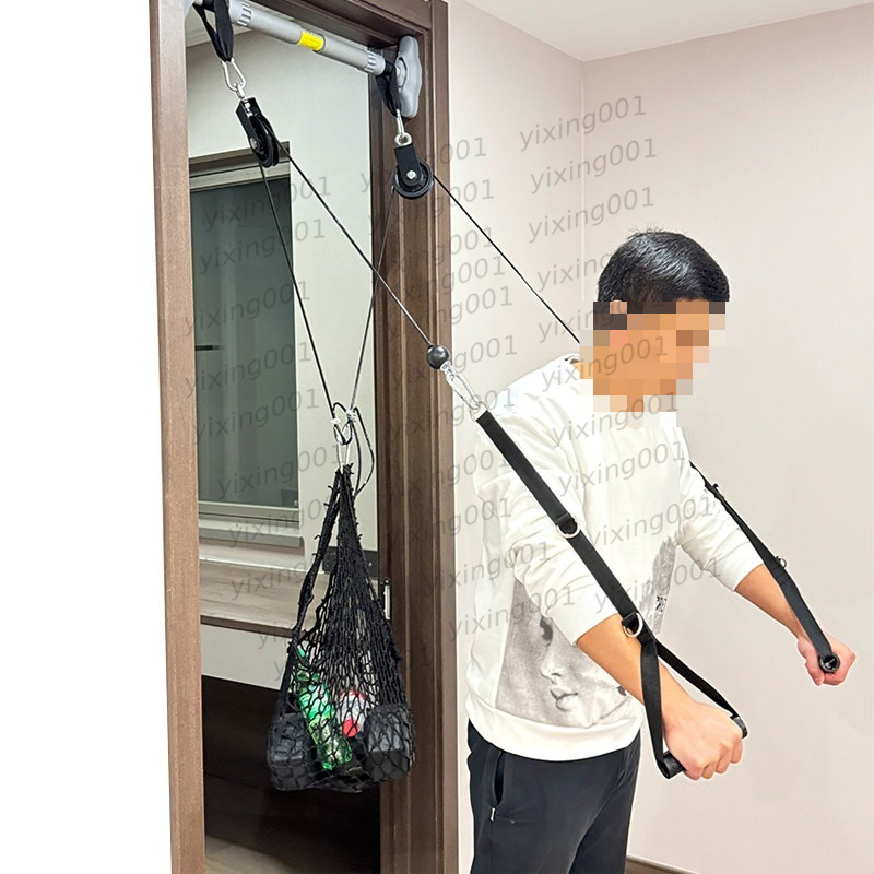 Home Gym Pulley System - مقابض كابلات متعددة الوظائف للصالة الرياضية،