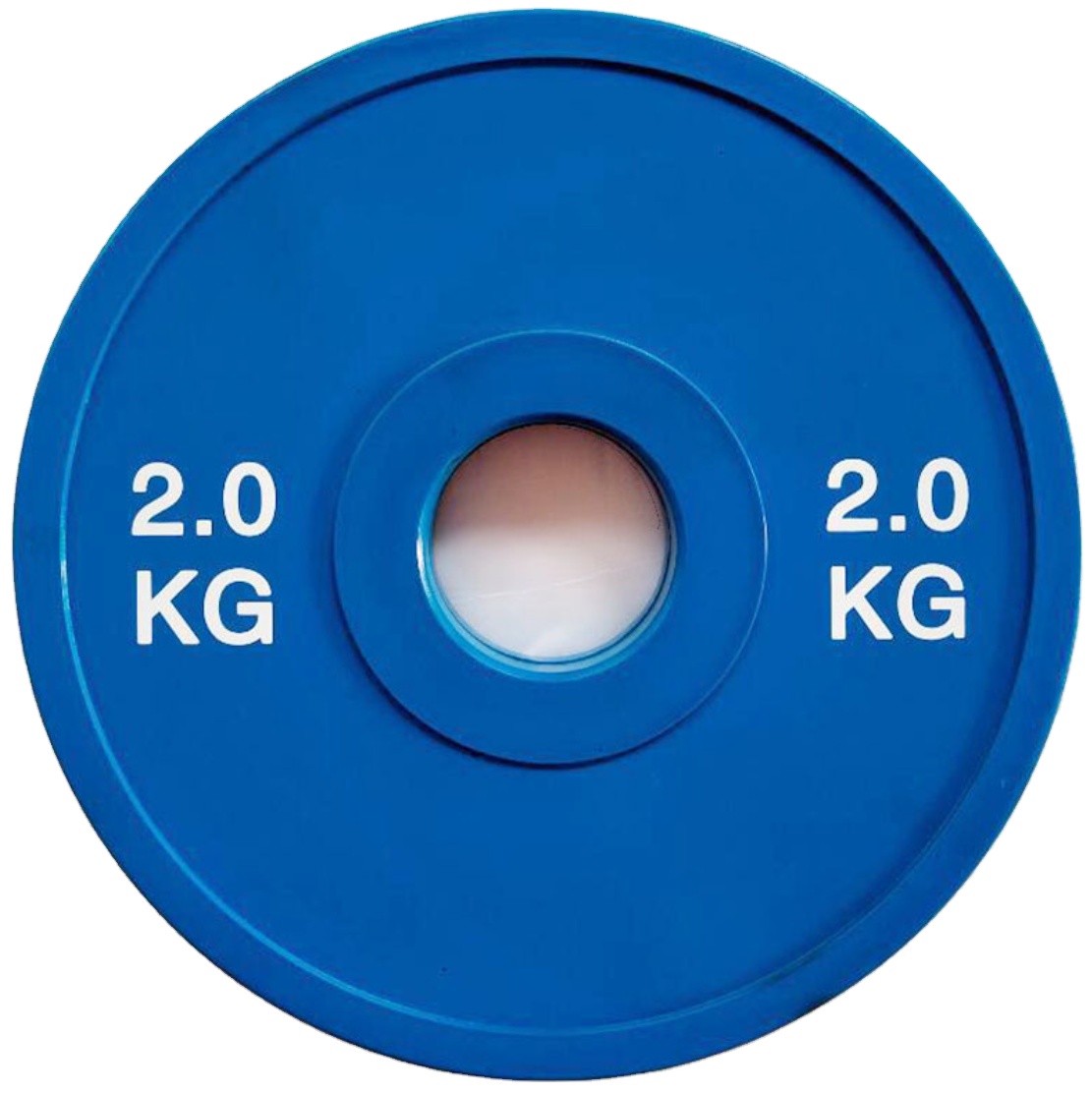 Olympic Barbell 20Kg - أقراص أوزان حديدية مخصصة مغطاة بالمطاط