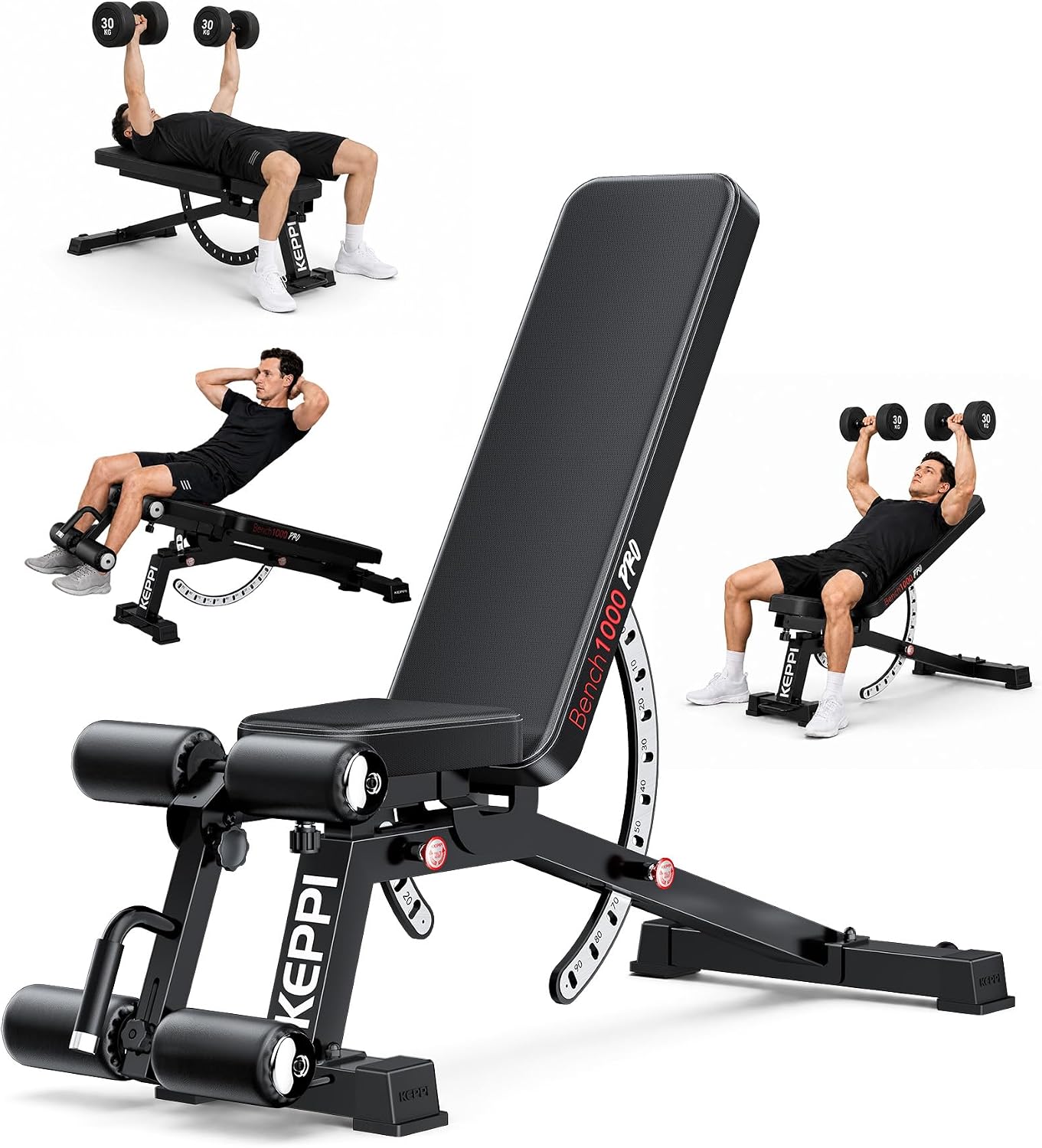 Home Gym Bench - مقعد تمارين قابل للتعديل بقدرة تحمل