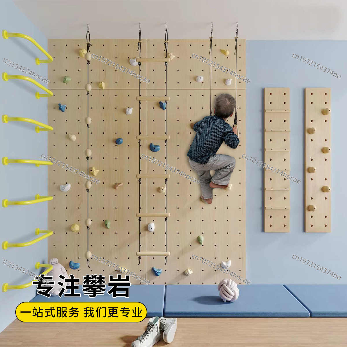 مجموعة جدار تسلق خشبي داخلي لل - مراجعة Gymnastic Rings Wooden وسعره