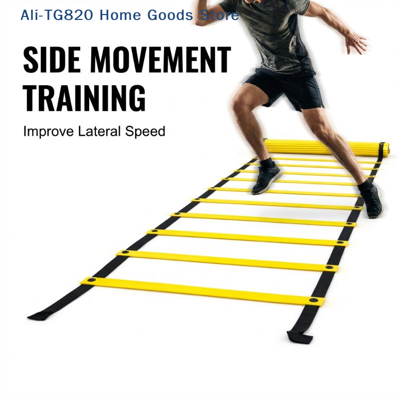 [تي جي 820] سلالم رشاقة بأشرطة - مراجعة Agility Ladder Speed وسعره