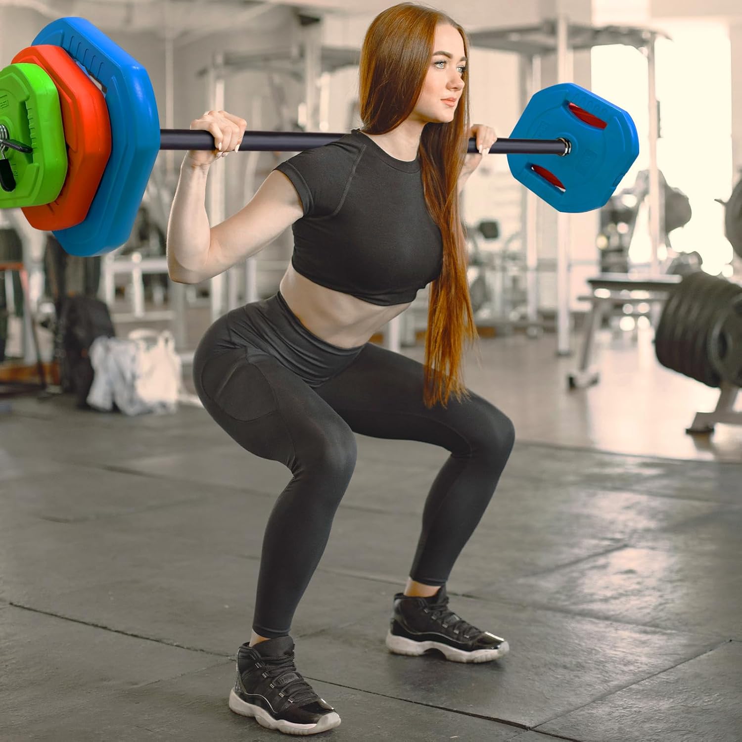 40 رطل/20 كجم قرص الحديد القاب - مراجعة Olympic Barbell 20Kg وسعره