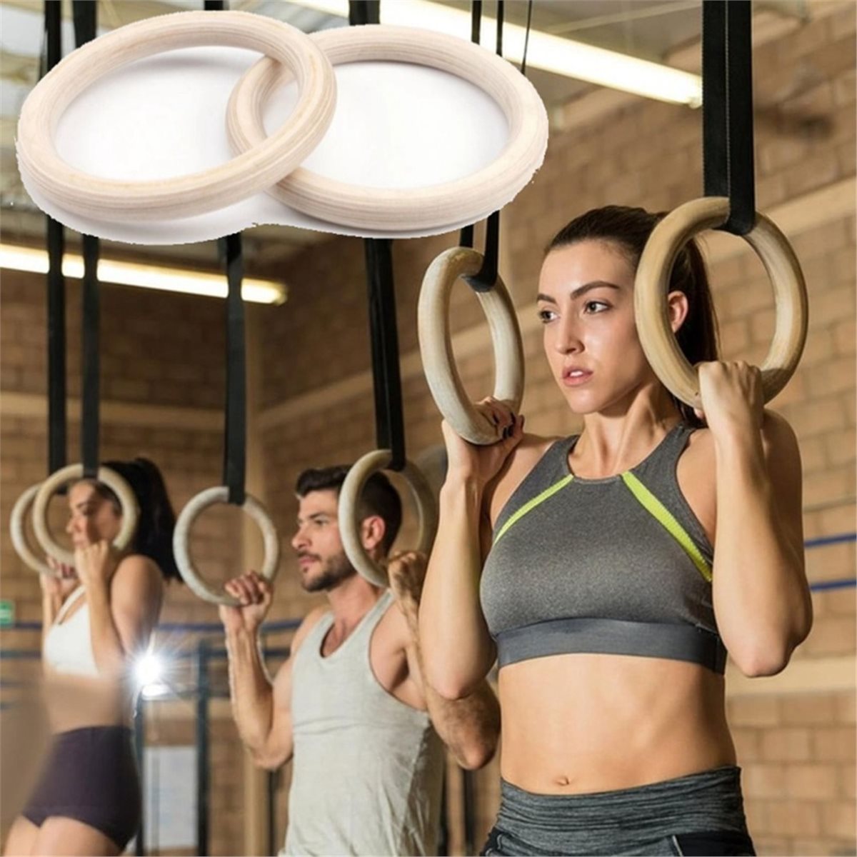 عرض الصيف: حلقتان خشبيتان محمو - مراجعة Gymnastic Rings Wooden وسعره