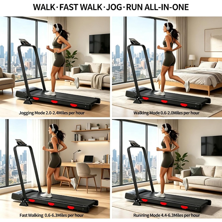 جهاز مشي قابل للطي للاستخدام ف - مراجعة Home Gym Design وسعره