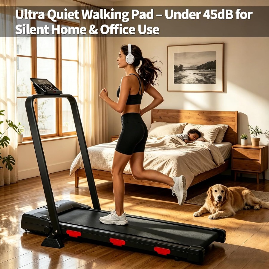 جهاز مشي قابل للطي للاستخدام ف - مراجعة Home Gym Design وسعره