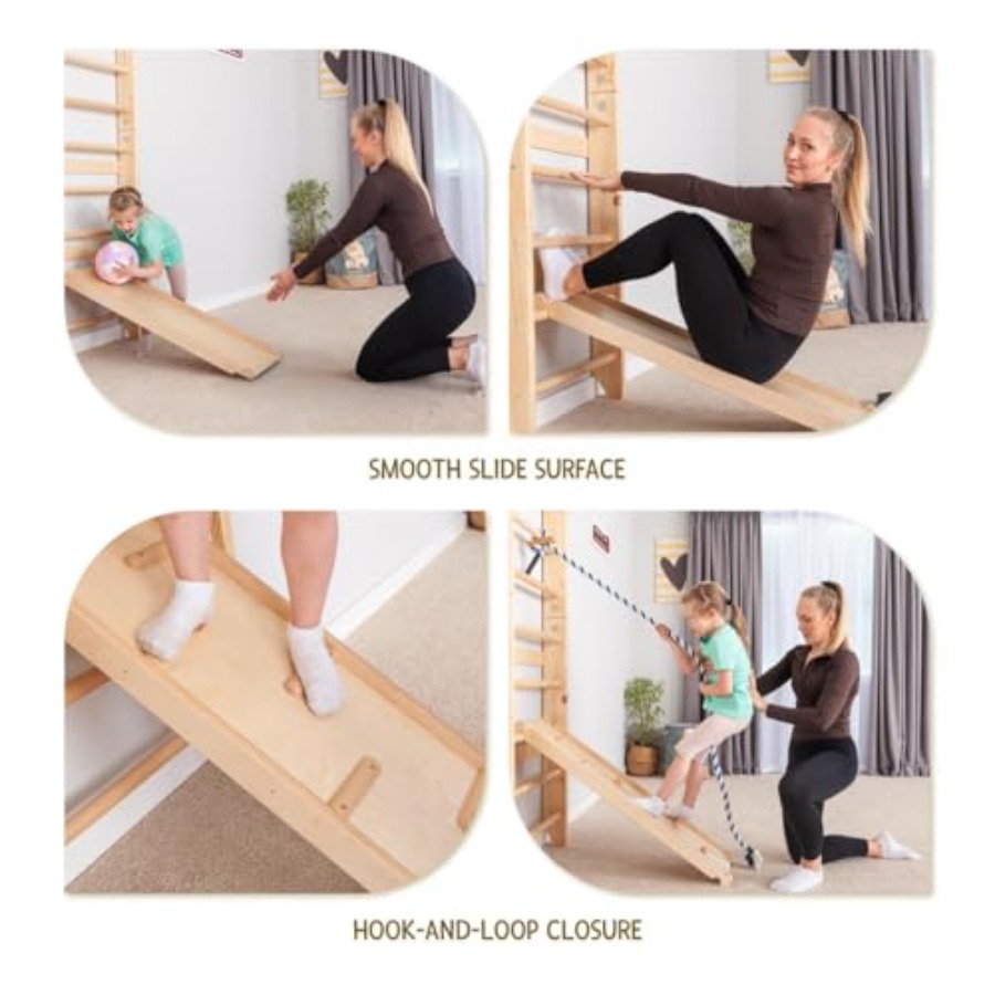 سلم سويدي للجدران للاستخدام ال - مراجعة Gymnastic Rings Wooden وسعره