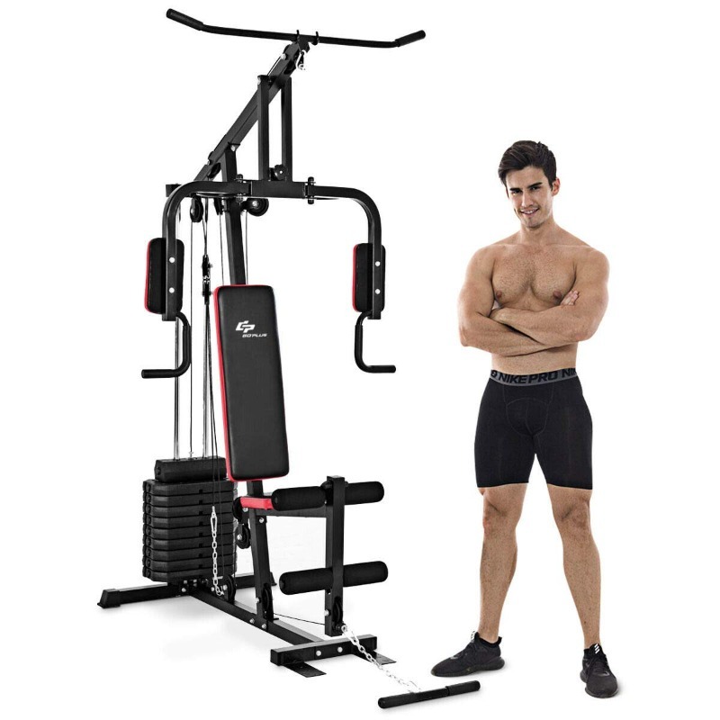 نظام رياضي منزلي متعدد الوظائف - مراجعة Home Gym Lat Pulldown Machine وسعره
