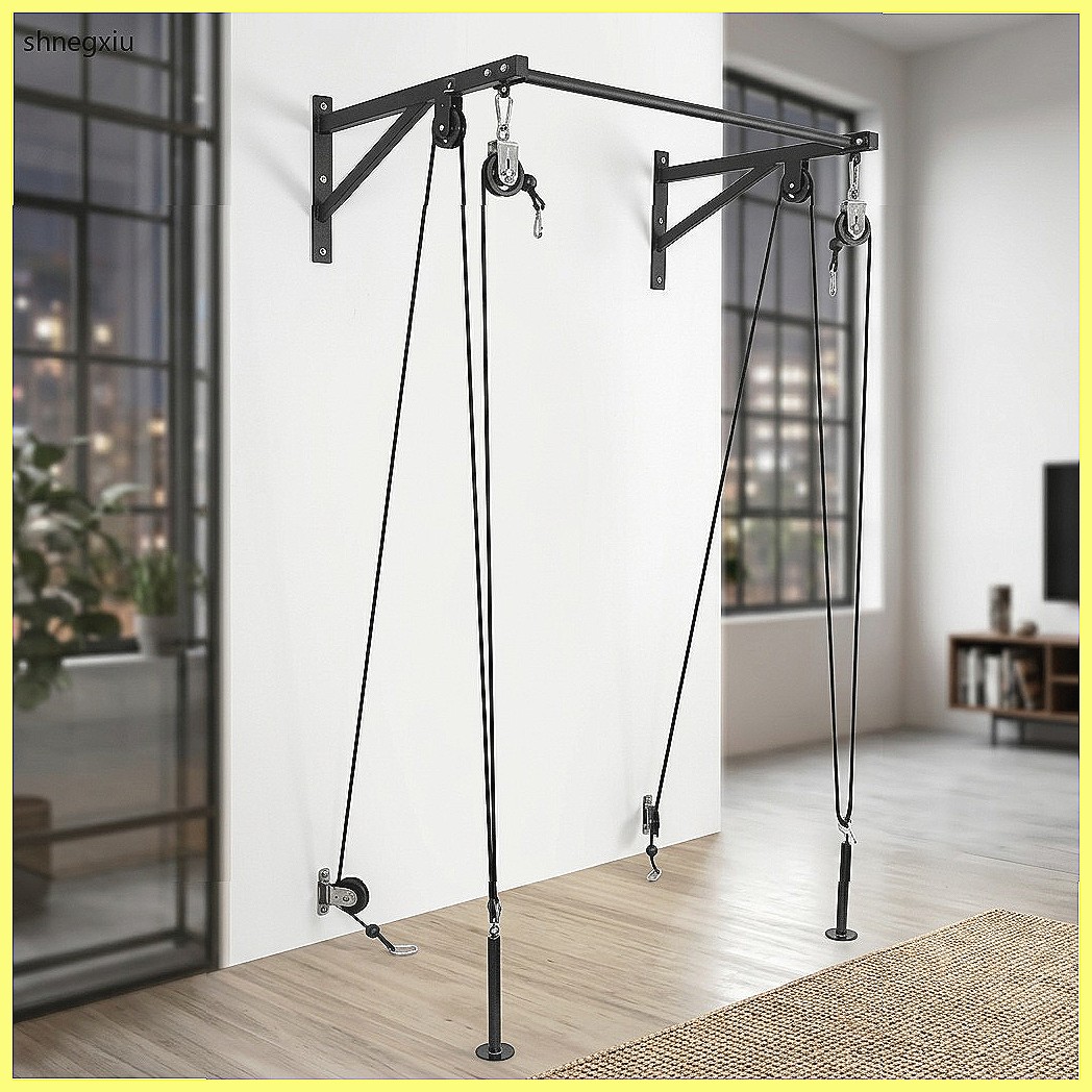نظام بكرة تمارين اللياقة البدن - مراجعة Home Gym Pulley System وسعره