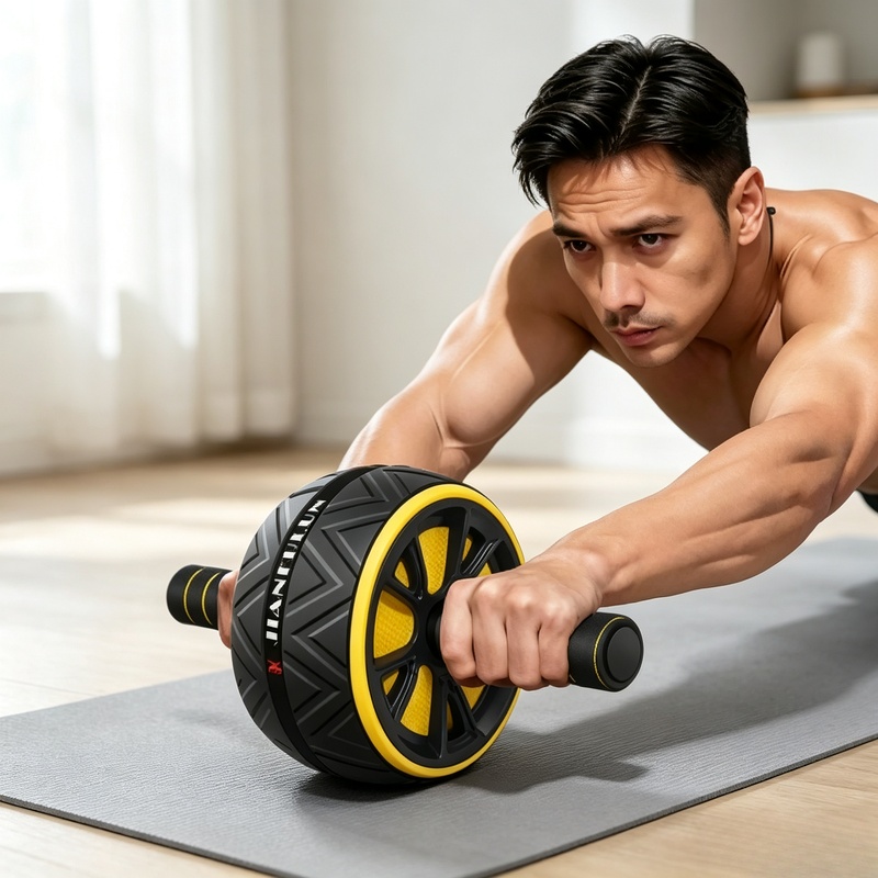 عجلة تمارين البطن غير القابلة  - مراجعة Home Gym Necessities وسعره