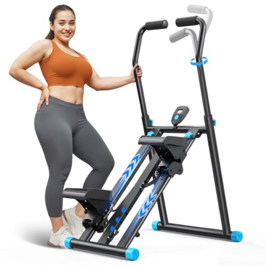 جهاز تمارين منزلي للصعود والنز - مراجعة Home Gym Design وسعره