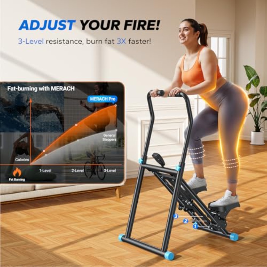 جهاز تمارين منزلي للصعود والنز - مراجعة Home Gym Design وسعره