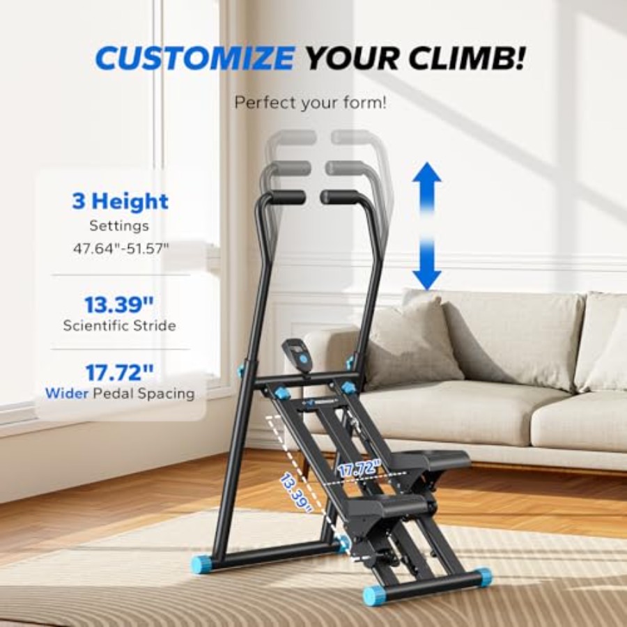 جهاز تمارين منزلي للصعود والنز - مراجعة Home Gym Design وسعره