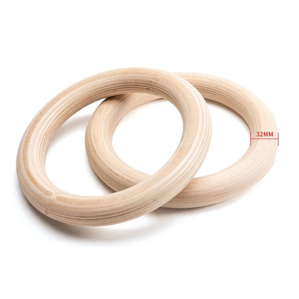 عرض الصيف: حلقتان خشبيتان محمو - مراجعة Gymnastic Rings Wooden وسعره