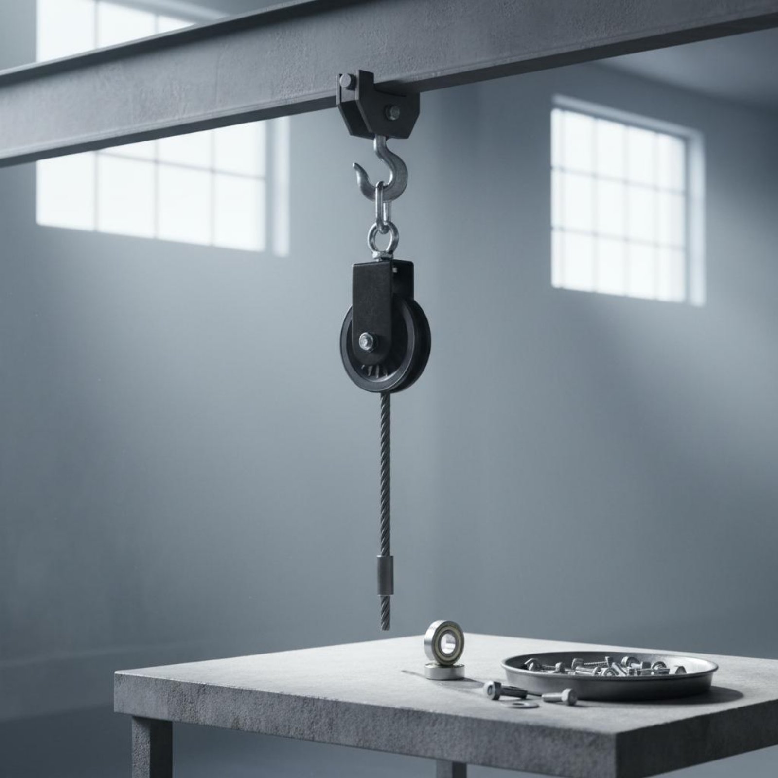 حامل بكرة لياقة بدنية صامت وثا - مراجعة Home Gym Lat Pulldown Machine وسعره