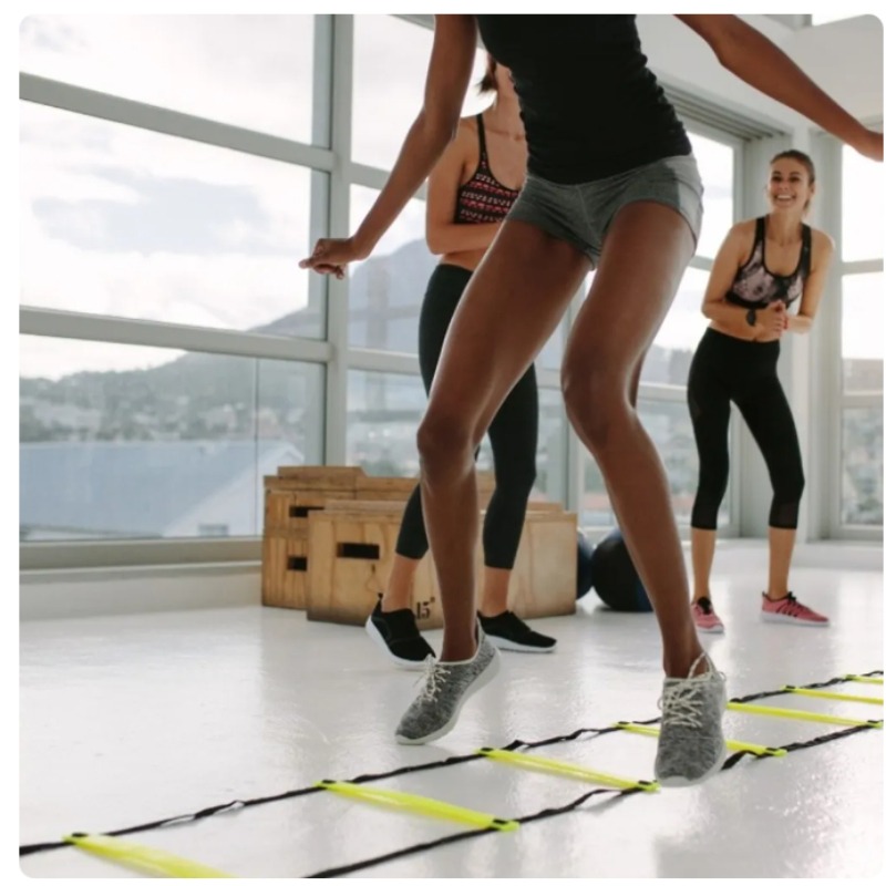 سلالم خفة الحركة مع أشرطة نايل - مراجعة Agility Ladder Speed وسعره