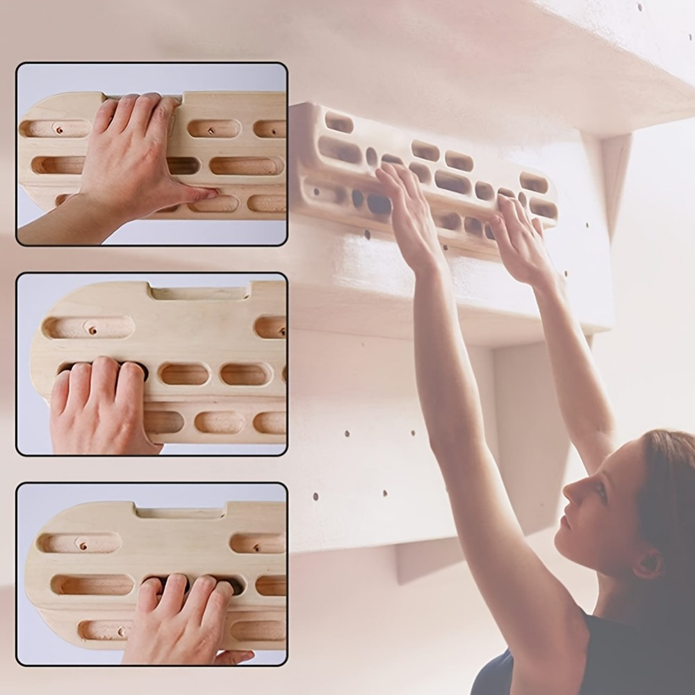 مجموعة جدار تسلق خشبي جديدة -  - مراجعة Gymnastic Rings Wooden وسعره
