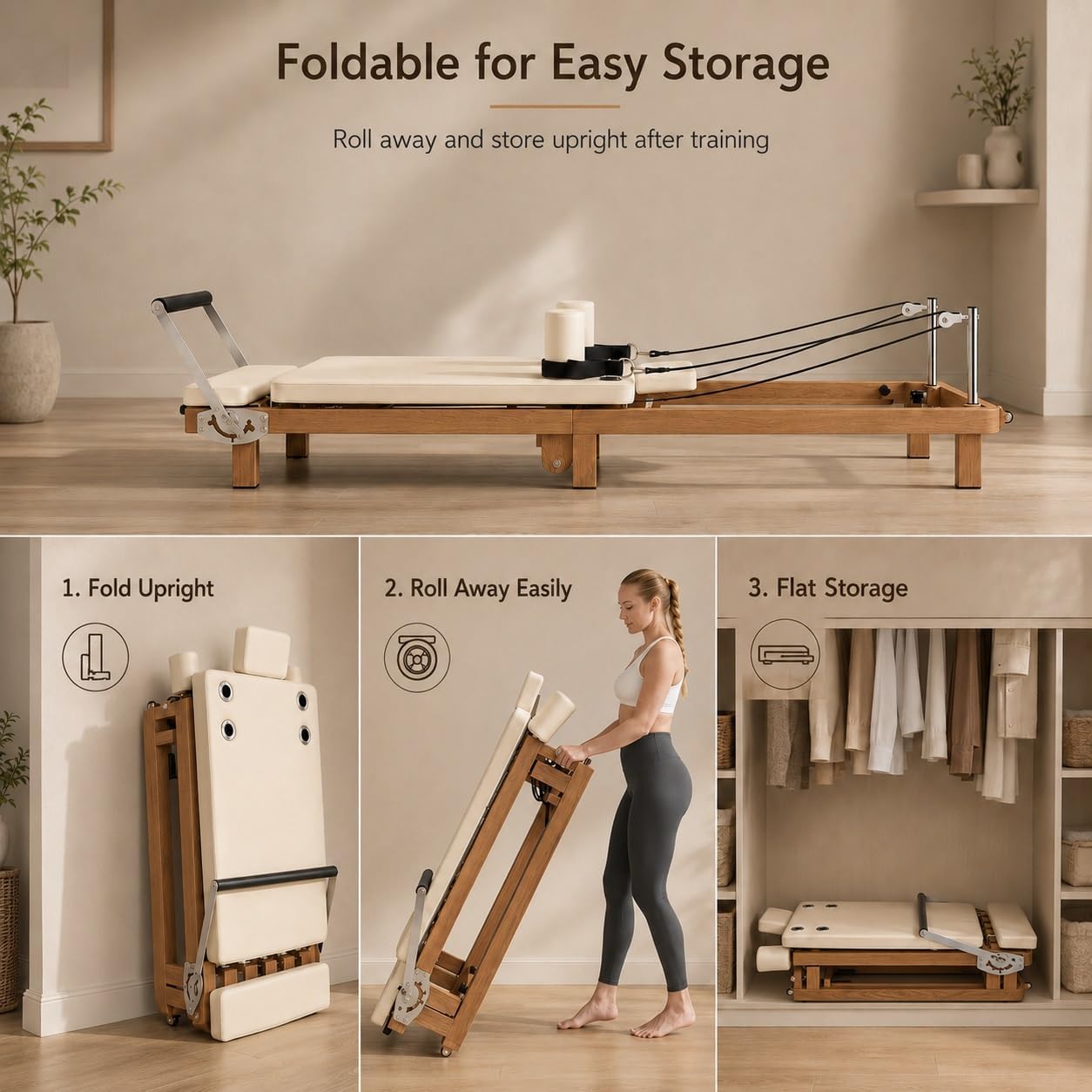 جهاز بيلاتس قابل للطي، آلة تما - مراجعة Home Gym System وسعره