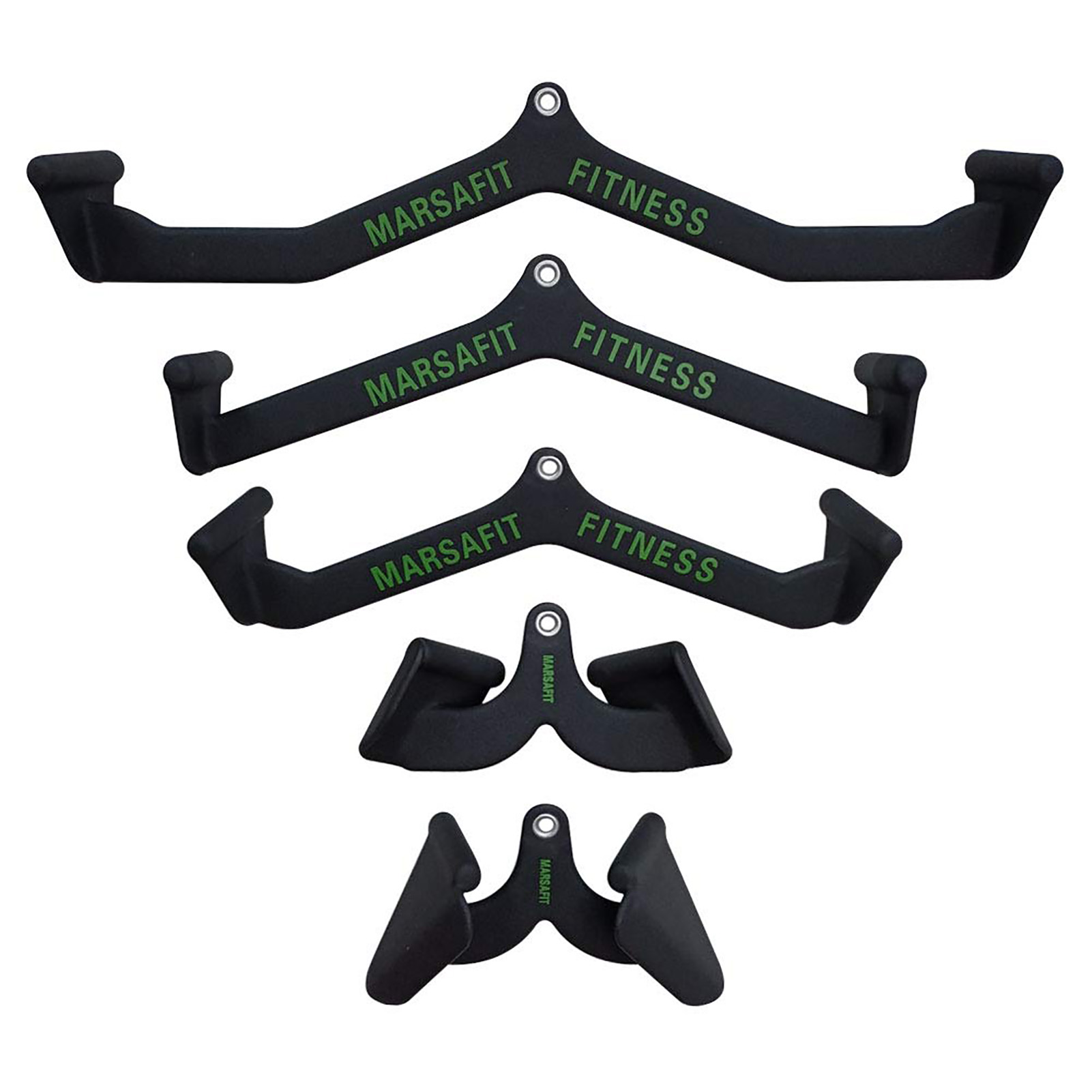 لات سحب أسفل بار التجديف مقبض  - مراجعة Home Gym Pulley System وسعره