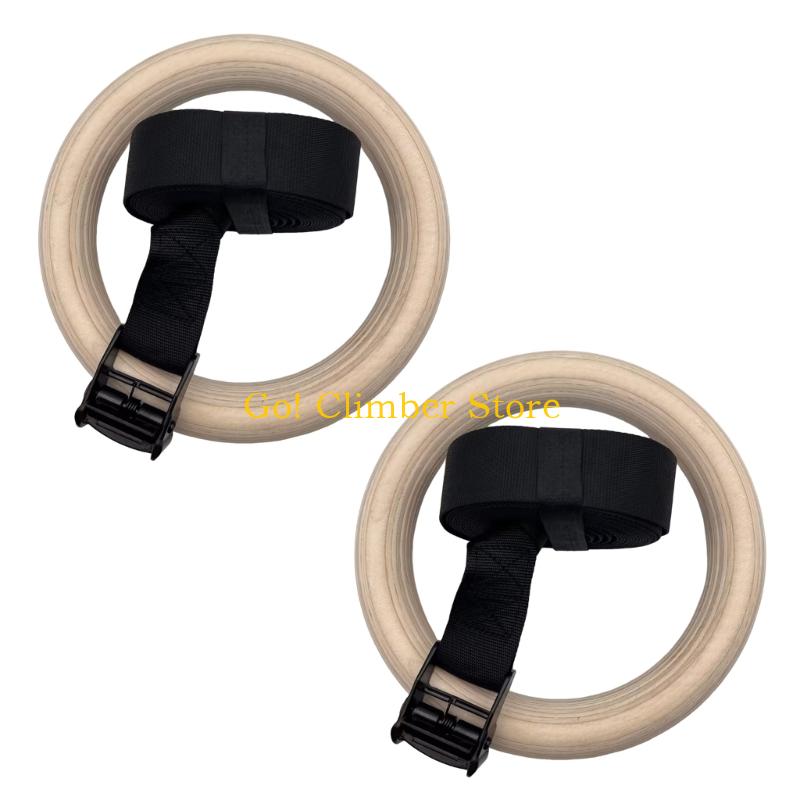حلقات الجمباز الخشبية القابلة  - مراجعة Gymnastic Rings Wooden وسعره