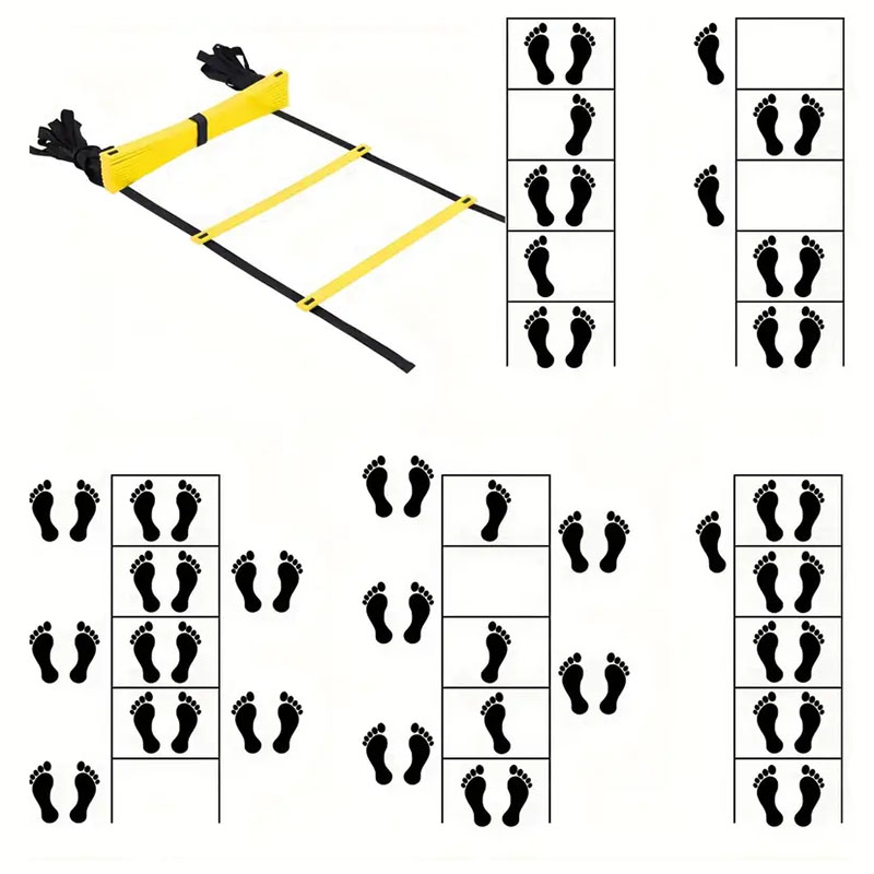 سلم الرشاقة القابل للإزالة لتد - مراجعة Agility Ladder Speed وسعره