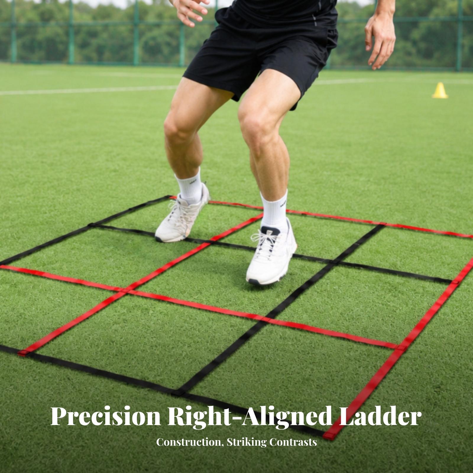 سلم رياضي محمول لتدريب السرعة  - مراجعة Agility Ladder Speed وسعره