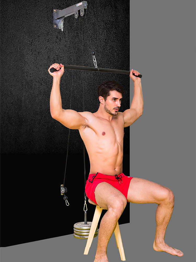 نظام بكرات عالمي يمكنك تركيبه  - مراجعة Home Gym Pulley System وسعره