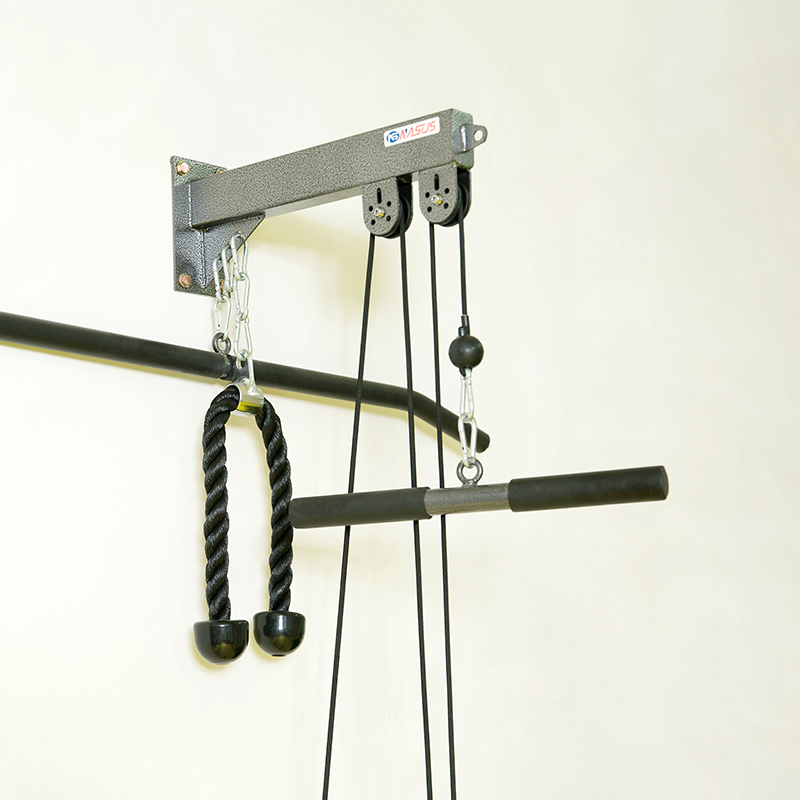 نظام بكرات عالمي يمكنك تركيبه  - مراجعة Home Gym Pulley System وسعره