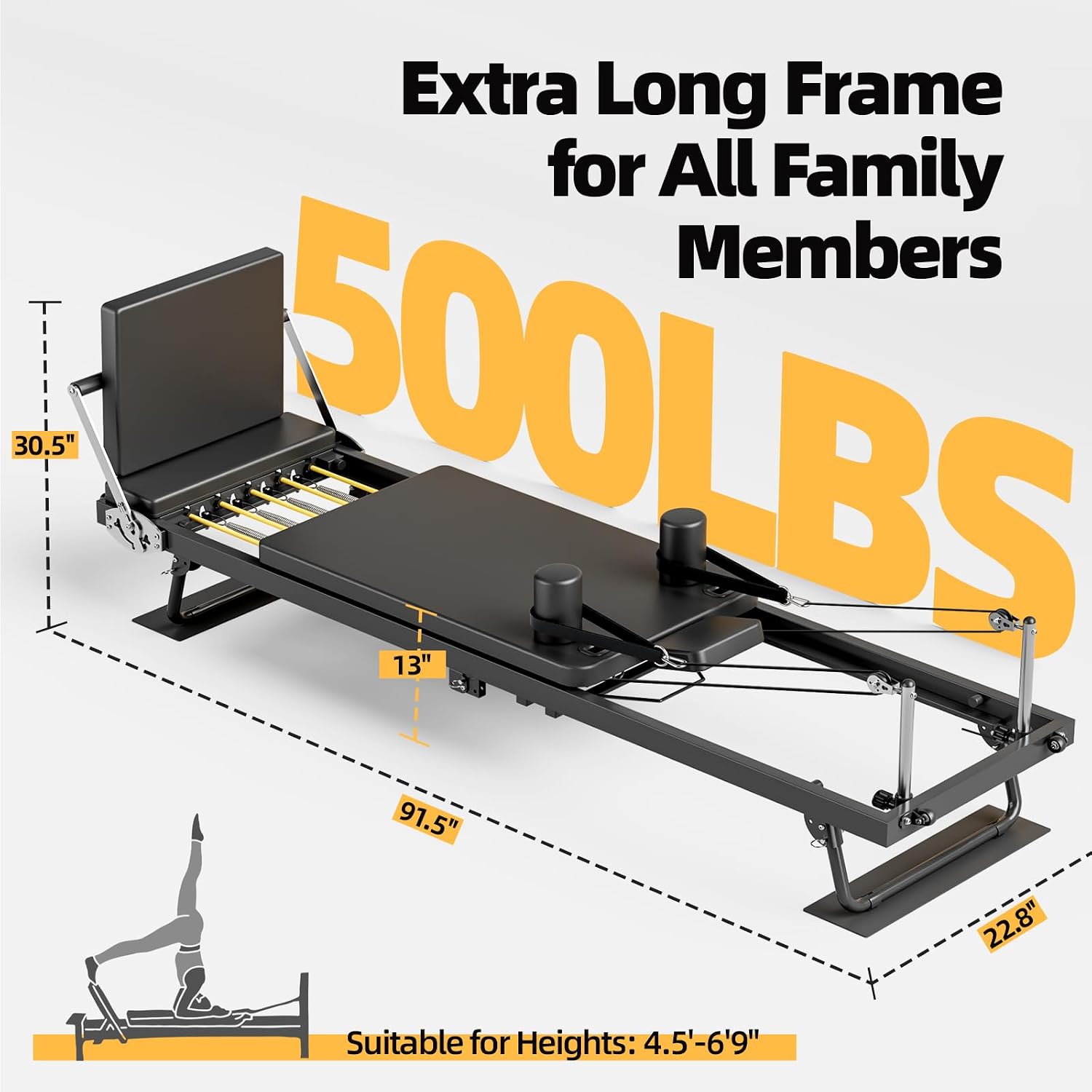 جهاز بيلاتس قابل للطي، معدات ت - مراجعة Home Gym System وسعره
