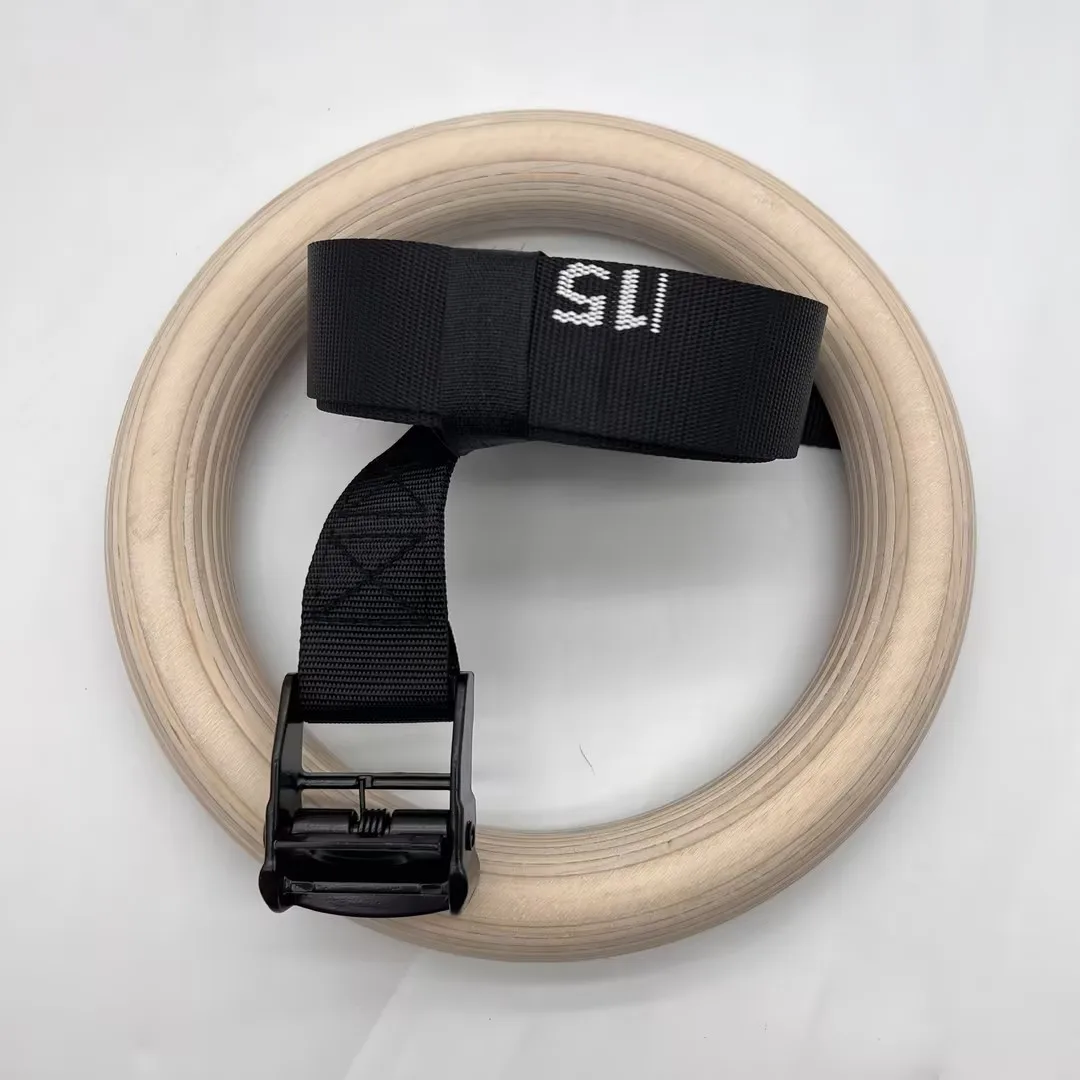 حلقات رياضية متينة وآمنة مصنوع - مراجعة Gymnastic Rings Wooden وسعره