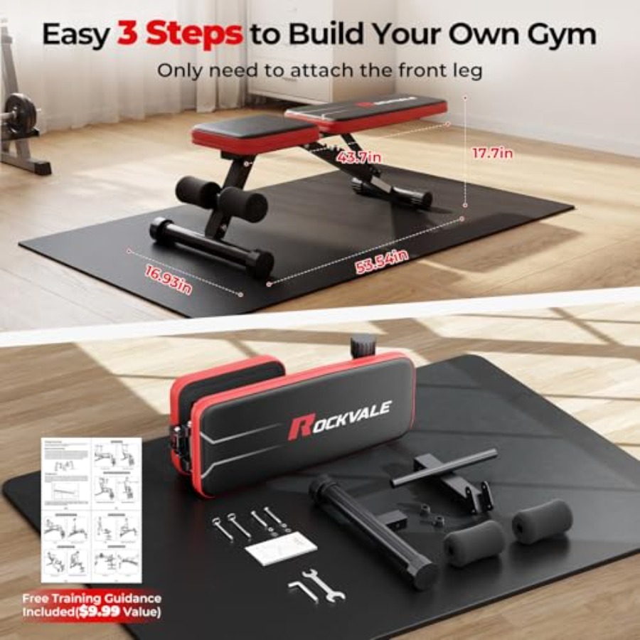 مقعد تمارين منزلي قابل للتعديل - مراجعة Home Gym Design وسعره