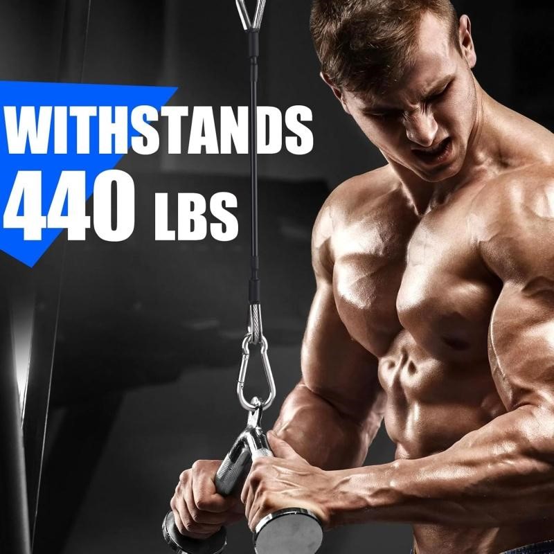 كابل تمديد للجيم بطول 25 سم مت - مراجعة Home Gym Tunturi وسعره