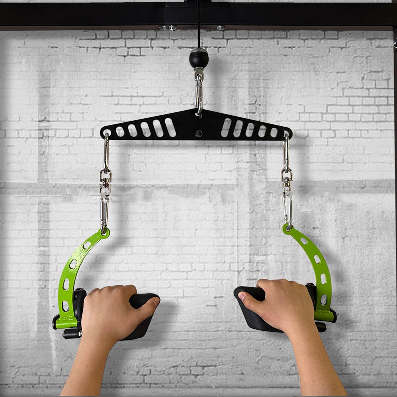 كابل آلة مرفق نظام البكرة محول - مراجعة Home Gym Pulley System وسعره