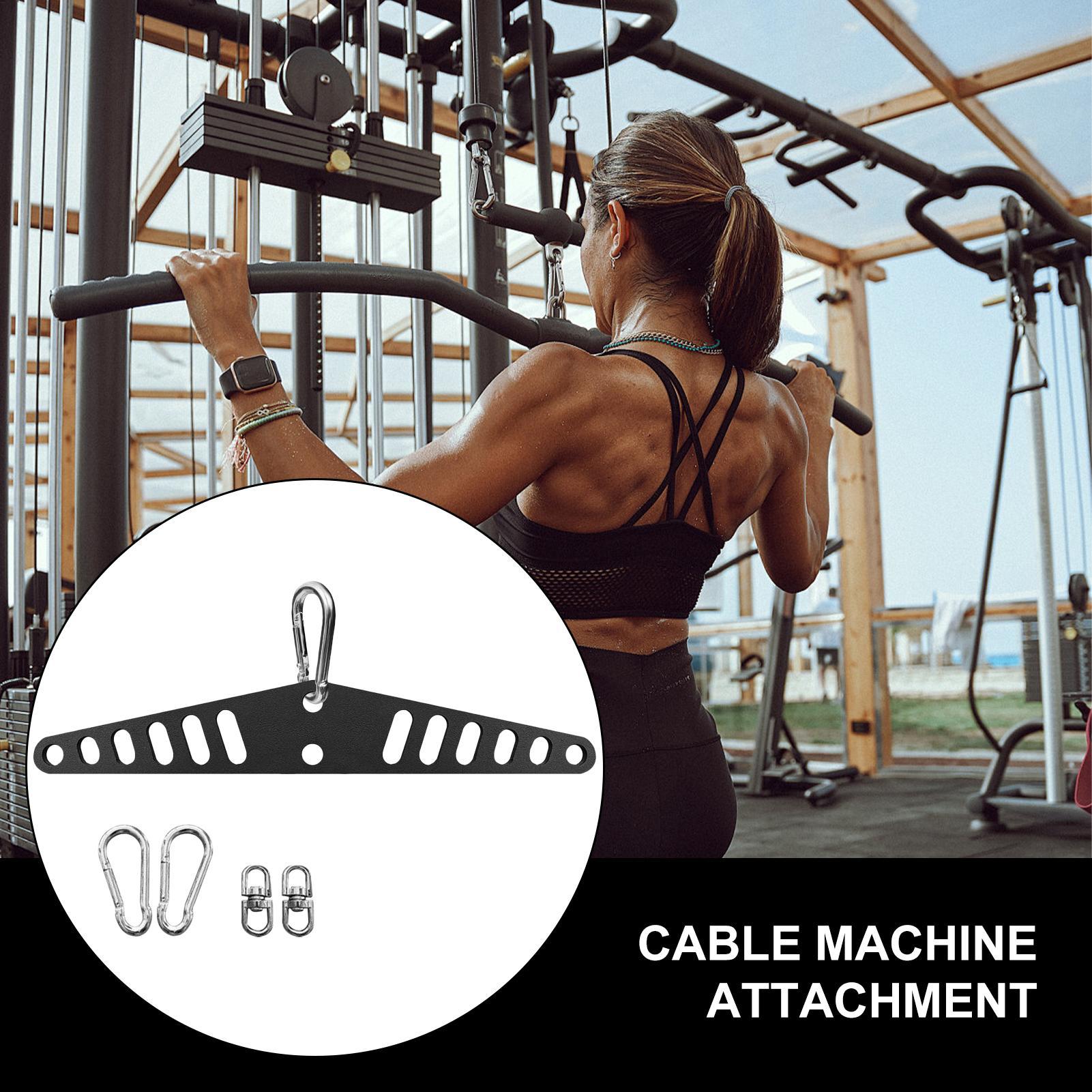 كابل آلة مرفق نظام البكرة محول - مراجعة Home Gym Pulley System وسعره