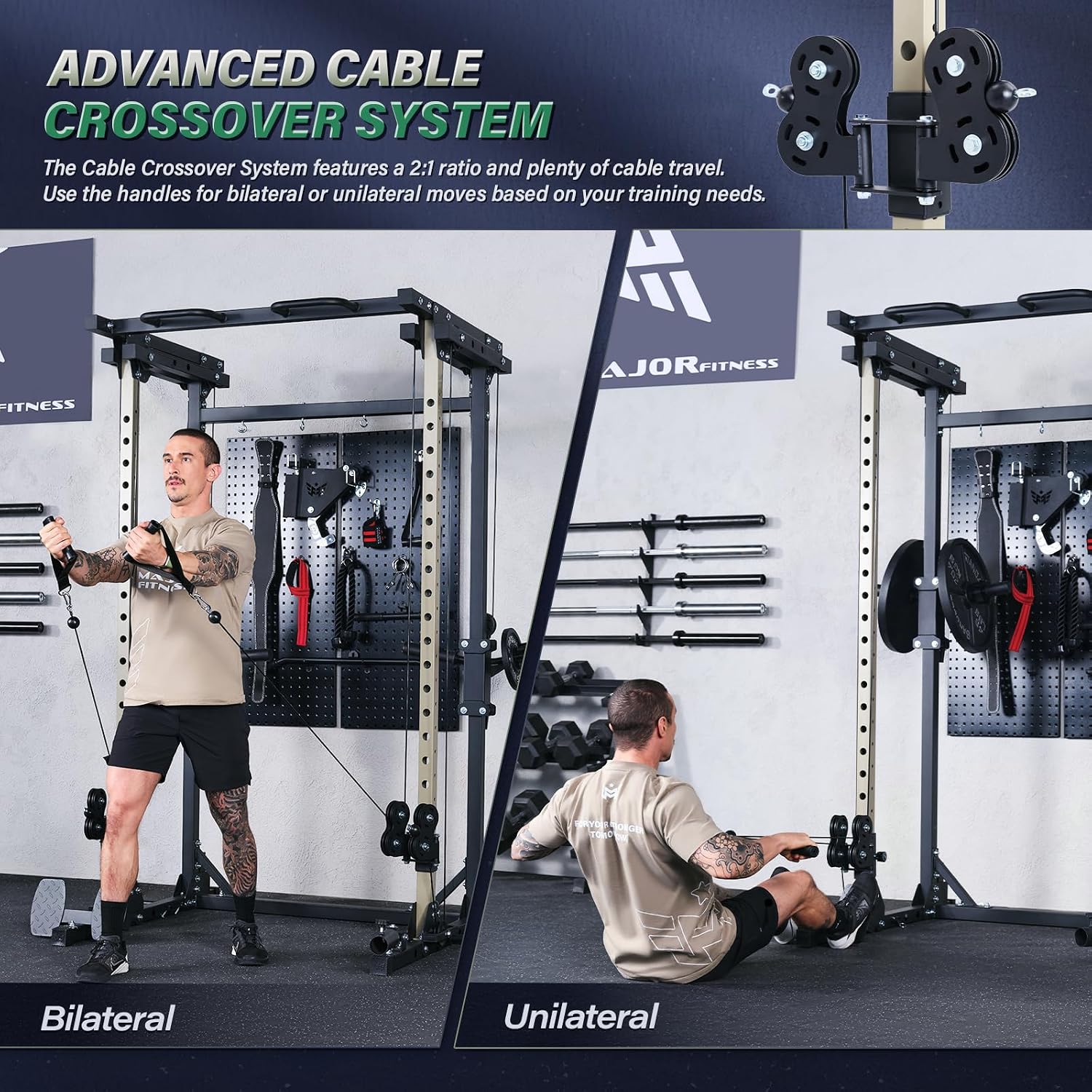رف تمارين متعدد الوظائف Drone3 - مراجعة Home Gym Pulley System وسعره