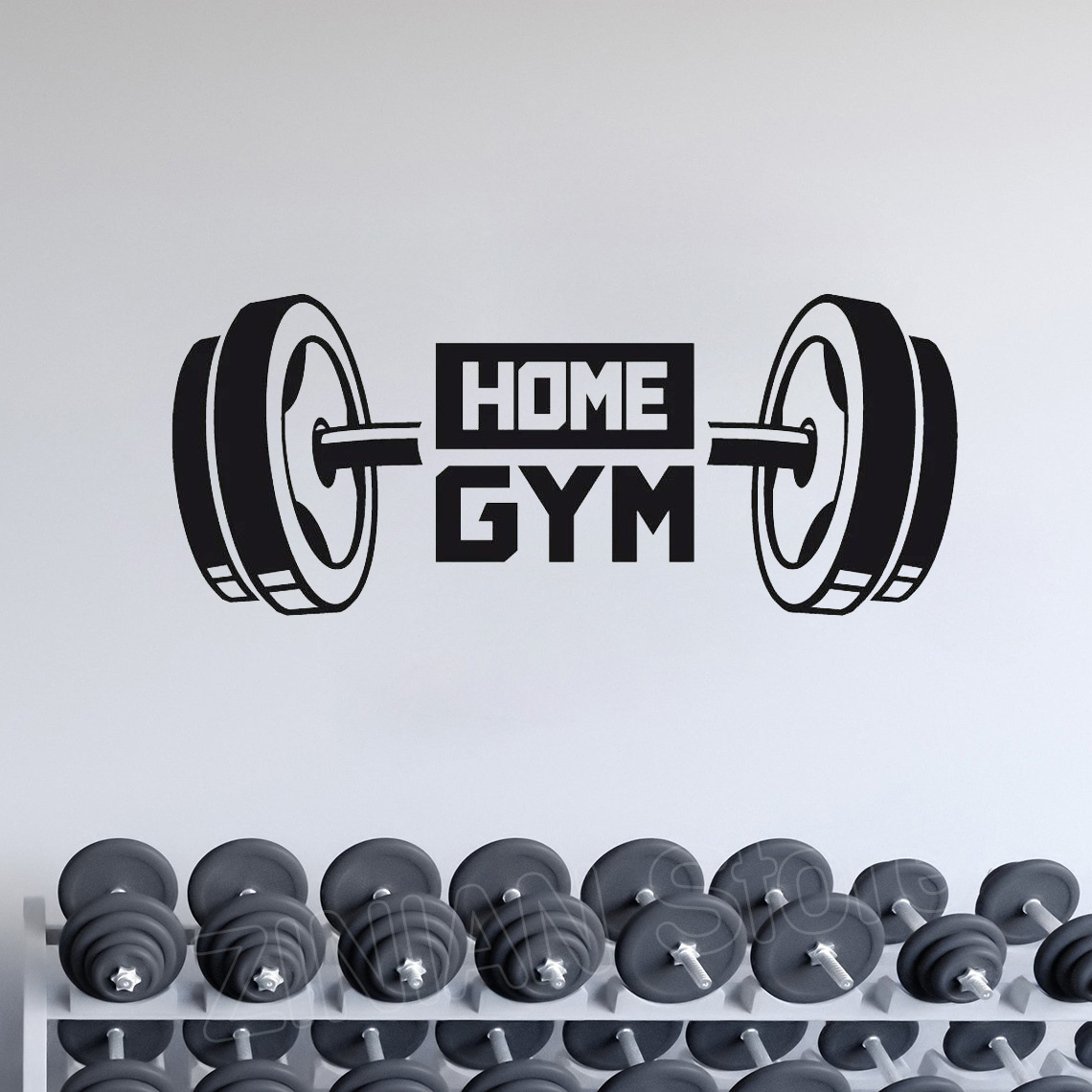 ملصقات الحائط لتزيين الصالة ال - مراجعة Home Gym On Wall وسعره